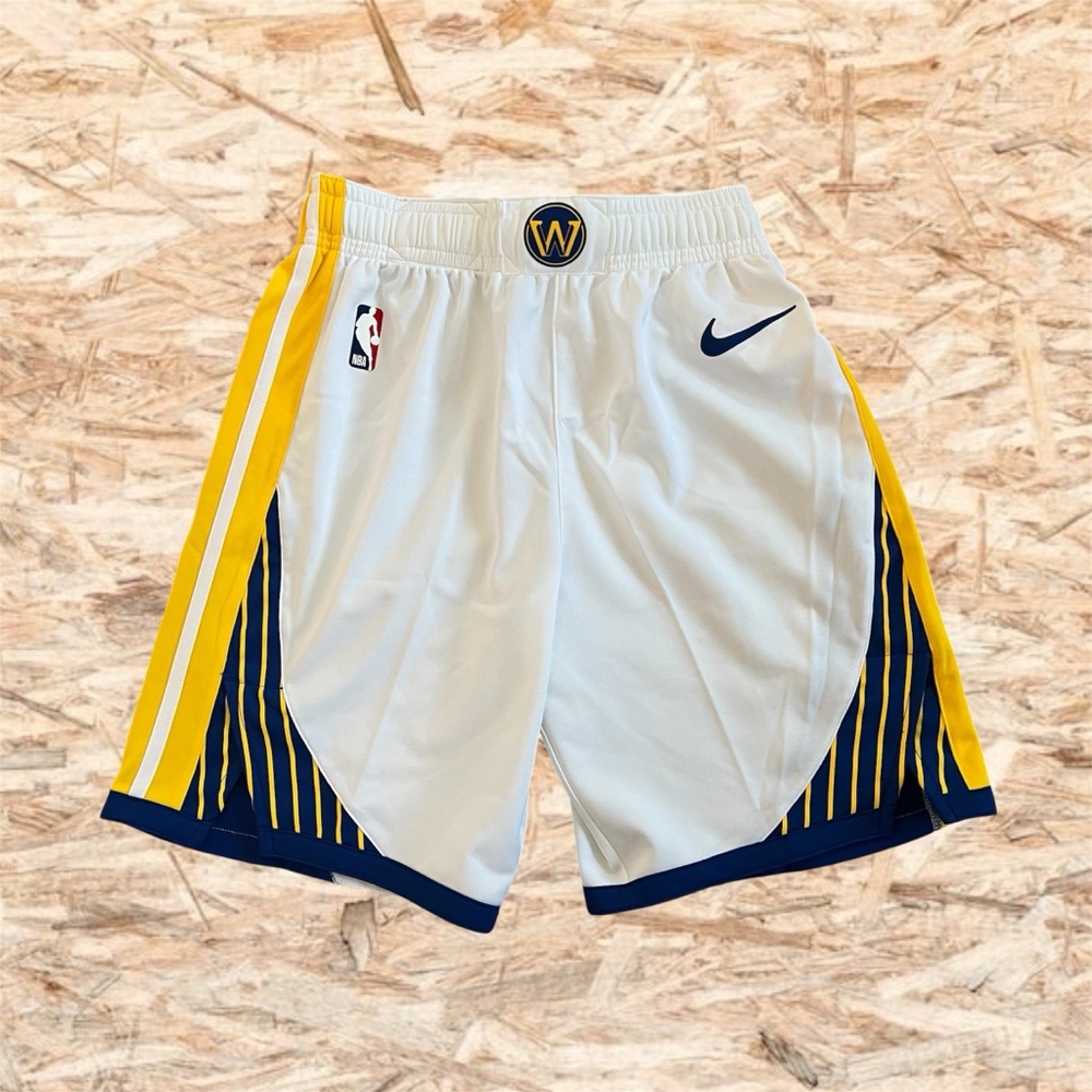 ✔️New✔️ NIKE NBA Golden State Warriors Team Issue Icon Edition Shorts